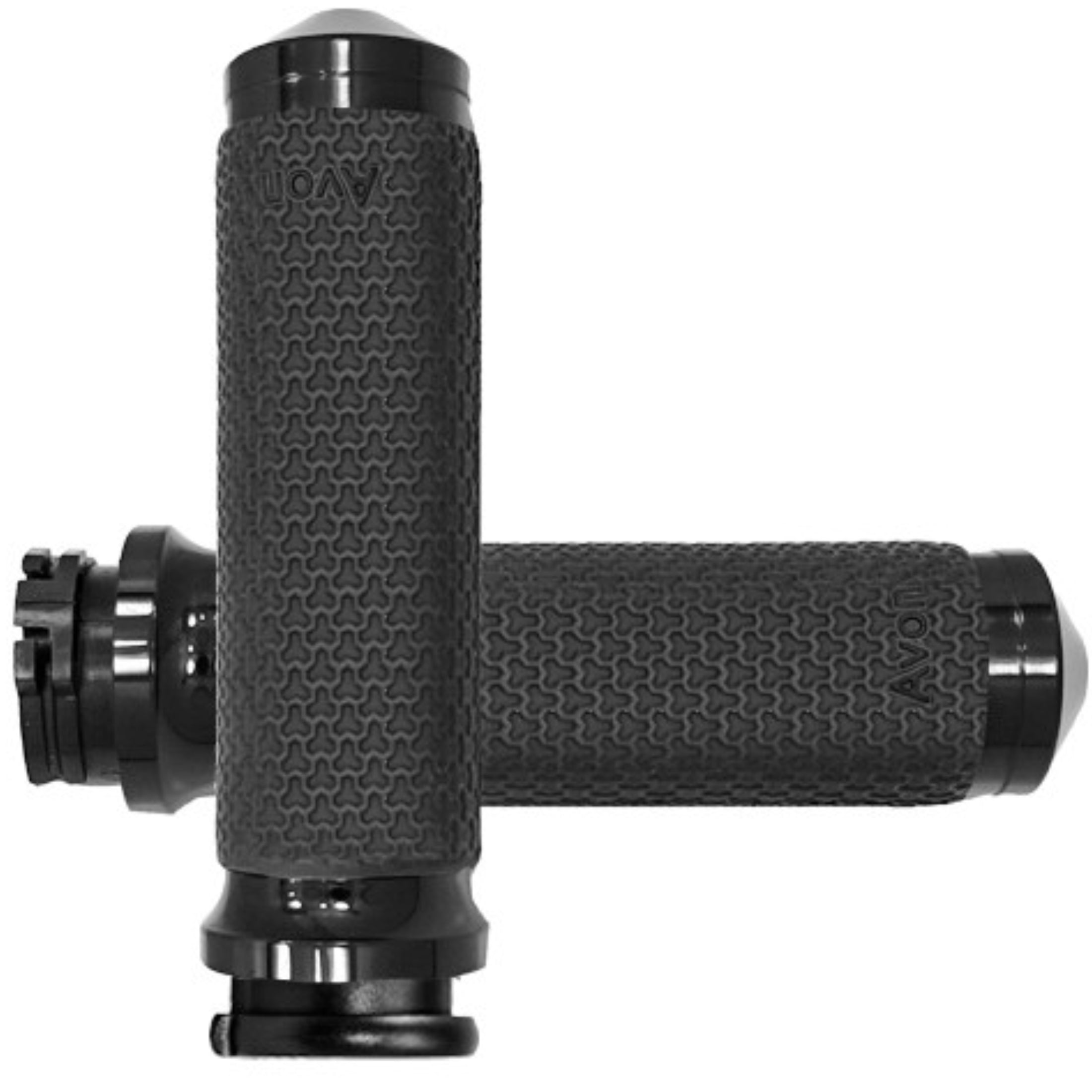 Avon Grips Memory Foam With Cable Throttle Cruiser Hand Grips-40-4732