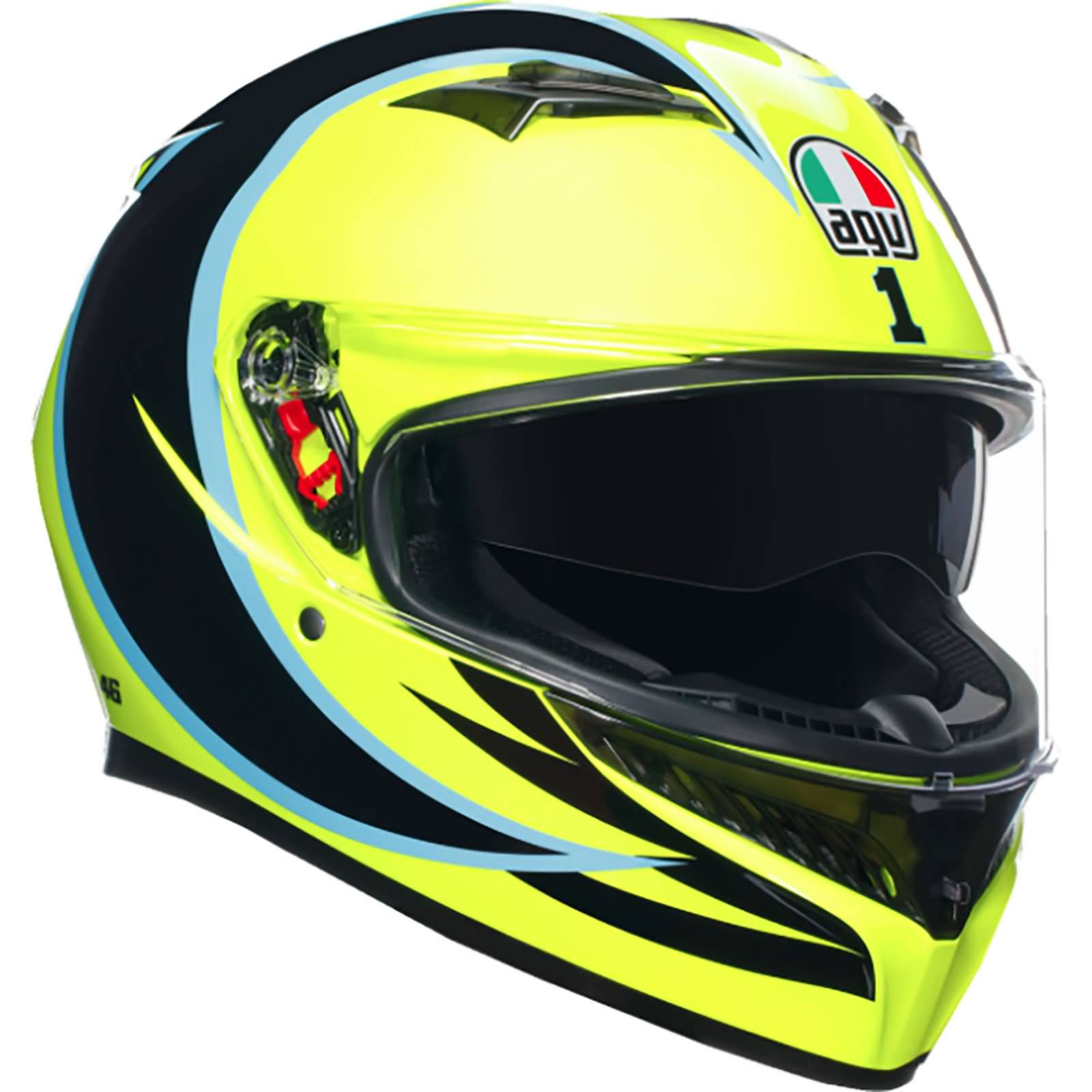 AGV K3 Rossi WT Phillip Island 2055 Adult Street Helmets-0101