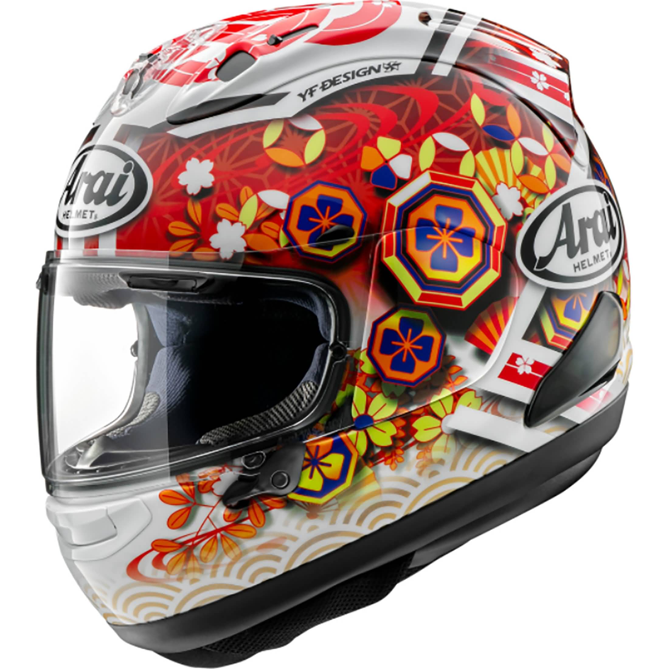 Arai Corsair-X Nakagami-4 Adult Street Helmets-0101