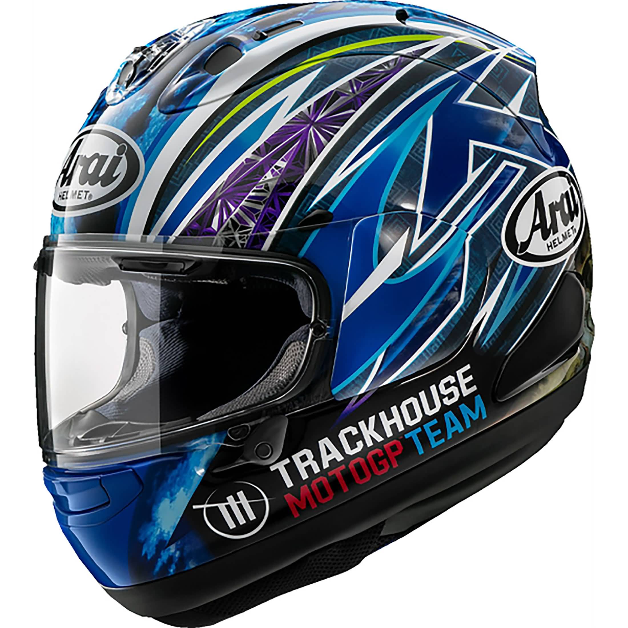 Arai Corsair-X Ogura Trackhouse Adult Street Helmets - Blue