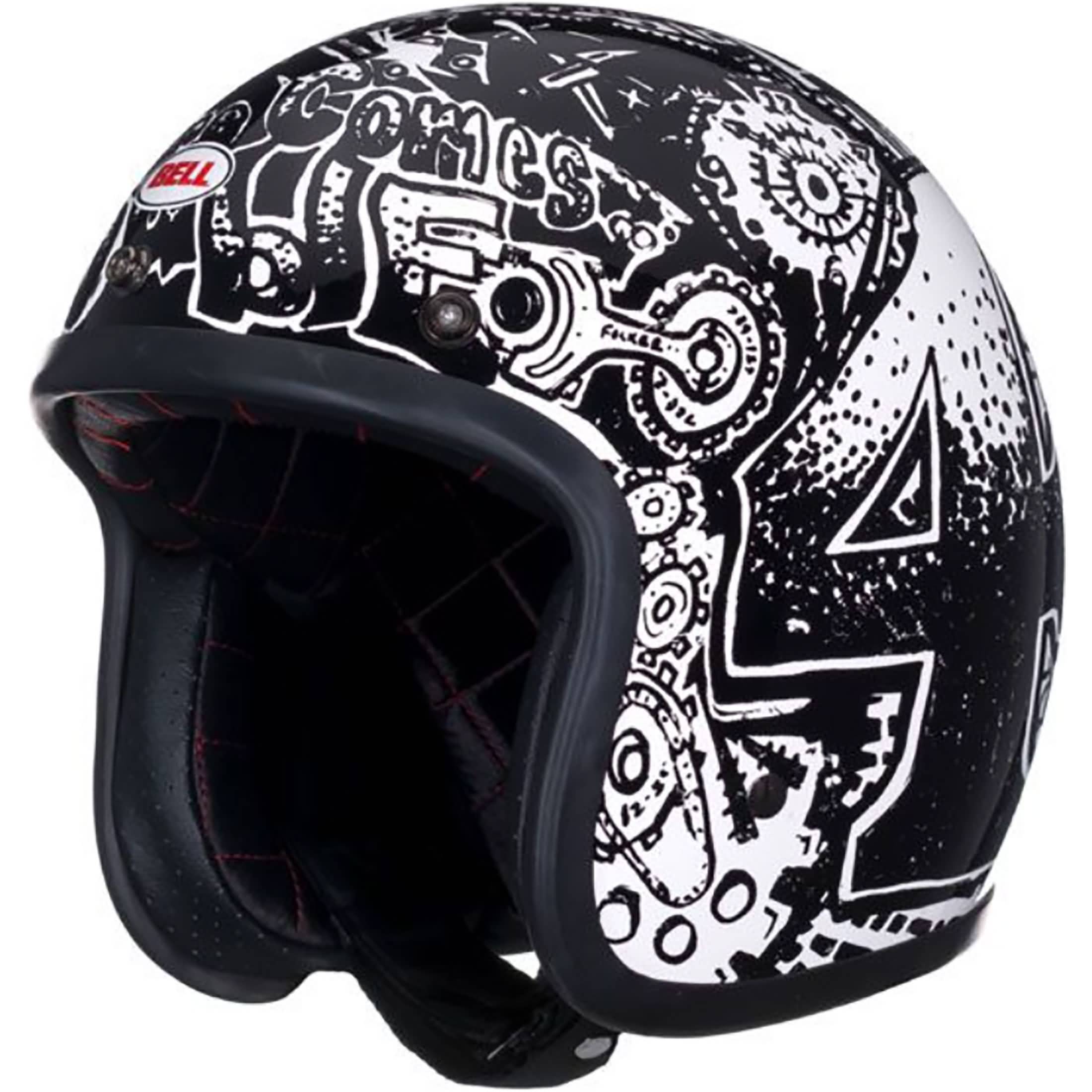 Bell Custom 500 Harley RSD Trouble Adult Cruiser Helmets-7021805