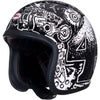 Bell Custom 500 Harley RSD Trouble Adult Cruiser Helmets (Brand New)