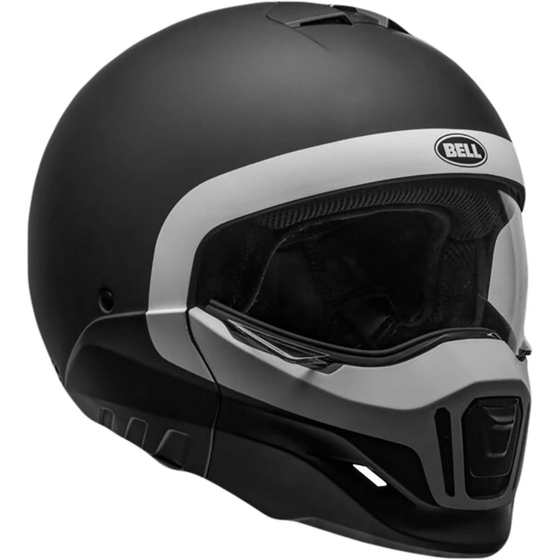 Bell Broozer Helmet (CRANIUM Matte Black/White