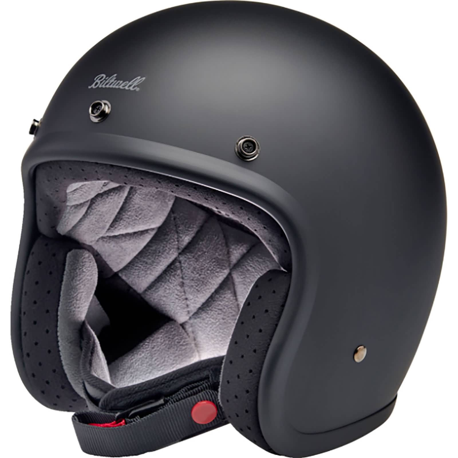Biltwell Bonanza Solid Adult Cruiser Helmets-0104