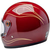 Biltwell Gringo S Flames Adult Street Helmets
