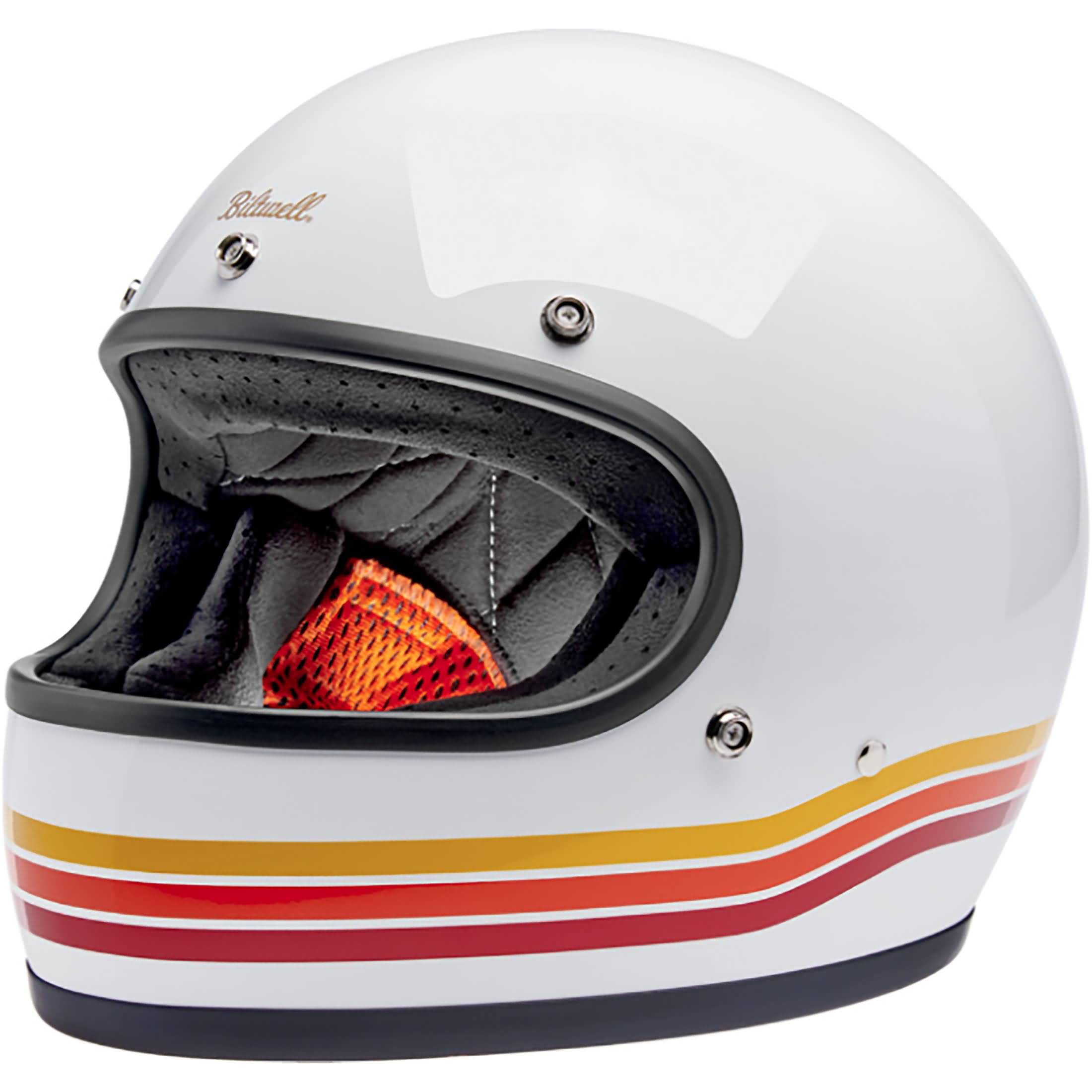 biltwell full face motorcycle helmets Biltwell - Helmet Gringo Sunset Spectrum XL