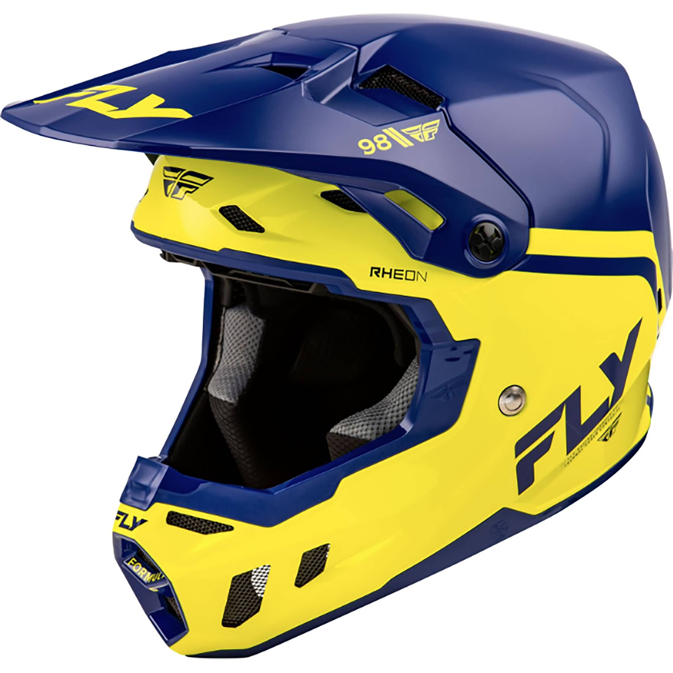 fly motorcycle helmets Racing Revolt Space Creep Helmet Light Blue/Black/Red Xl 5 scientific grade sensors that constantly evaluate data during use and will auto 2025 Fly Racing Formula S