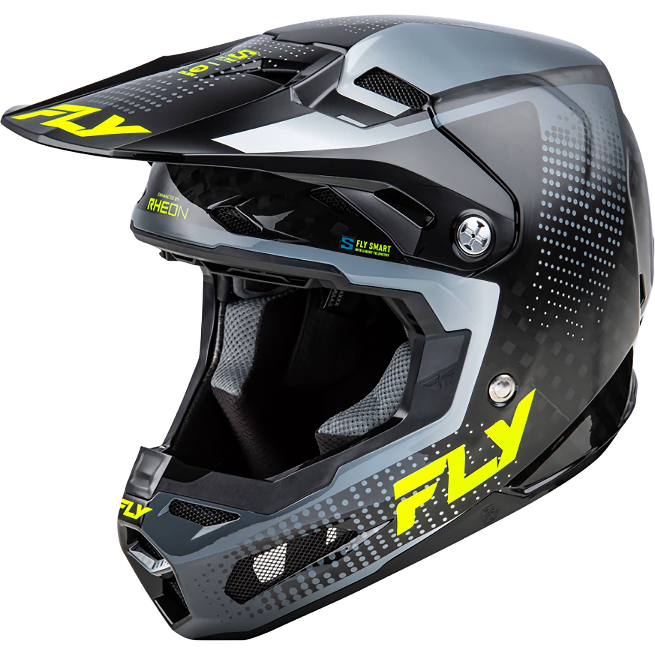 Fly Racing Formula S Carbon Protocol Youth Off-Road Helmets-73-4464