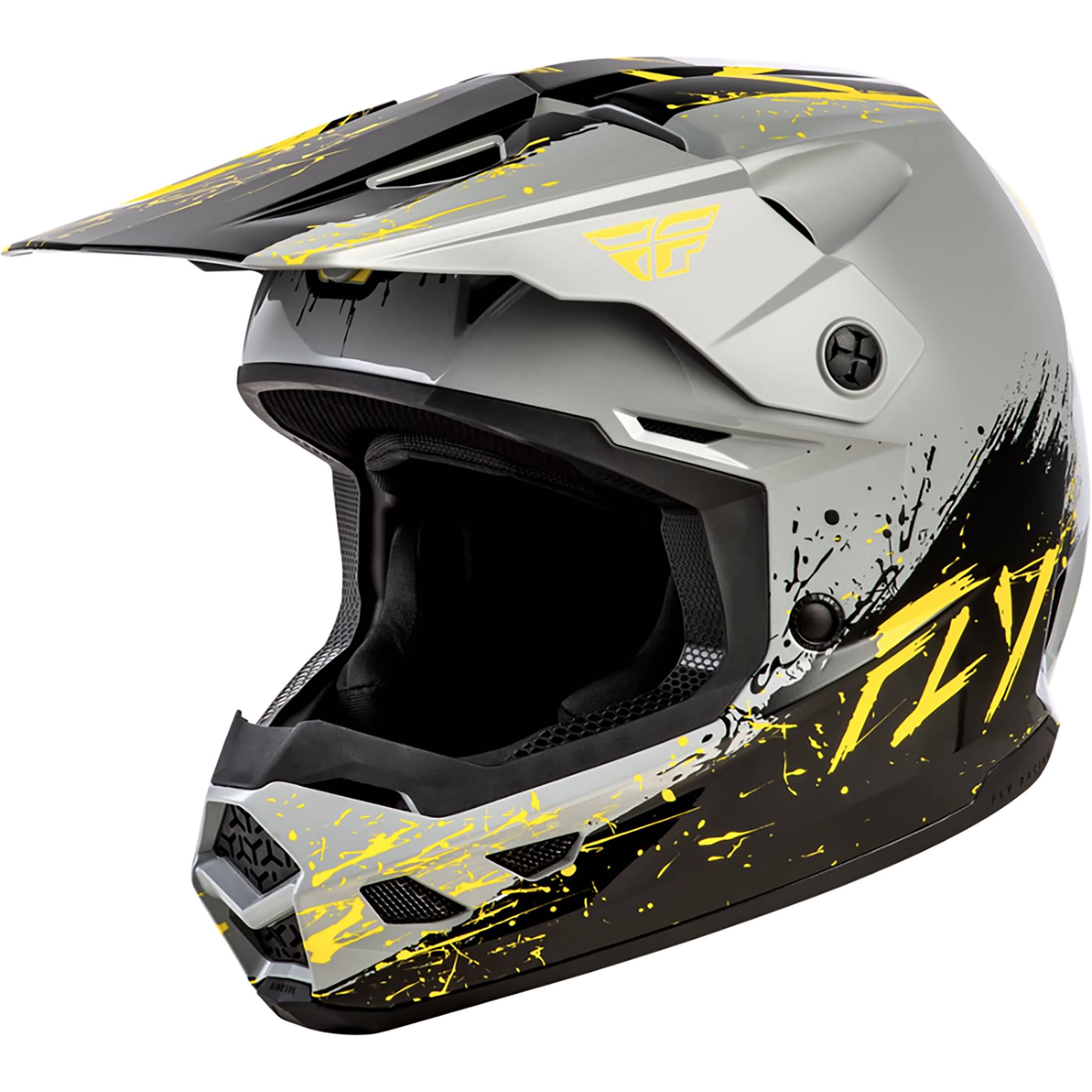 Fly Racing Kinetic Drip 2026 Youth Off-Road Helmets-73-8679