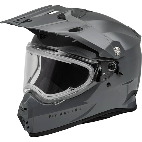 Fly Racing Trekker Cold Weather 2024 Electric Shield Adult Snow Helmets