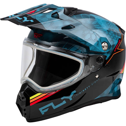 Fly Racing Trekker Cold Weather Conceal 2024 Dual Shield Adult Snow Helmets