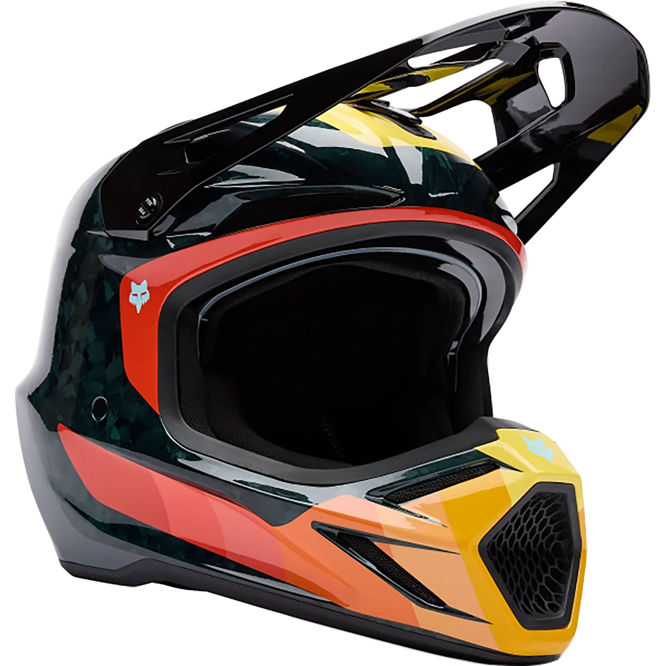 Fox Racing V3 RS Grid MIPS Adult Off-Road Helmets-33528