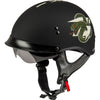 GMAX HH-65 DRK1 W/Peak Visor Adult Cruiser Helmets