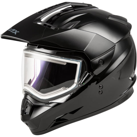 gmax gm11d dual sport motorcycle helmet GMAX GM-11S Electric Shield Adult Snow Helmets – Haustrom.com