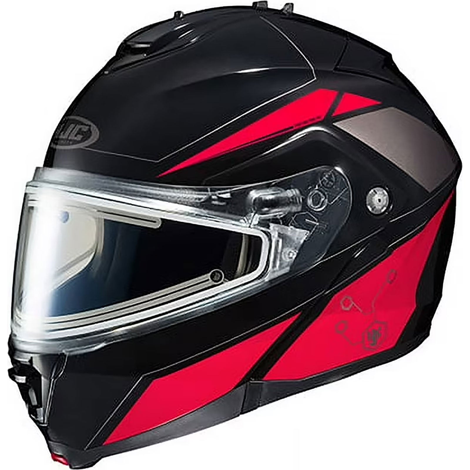 HJC IS-MAX II Elemental Electric Shield Adult Snow Helmets-1241