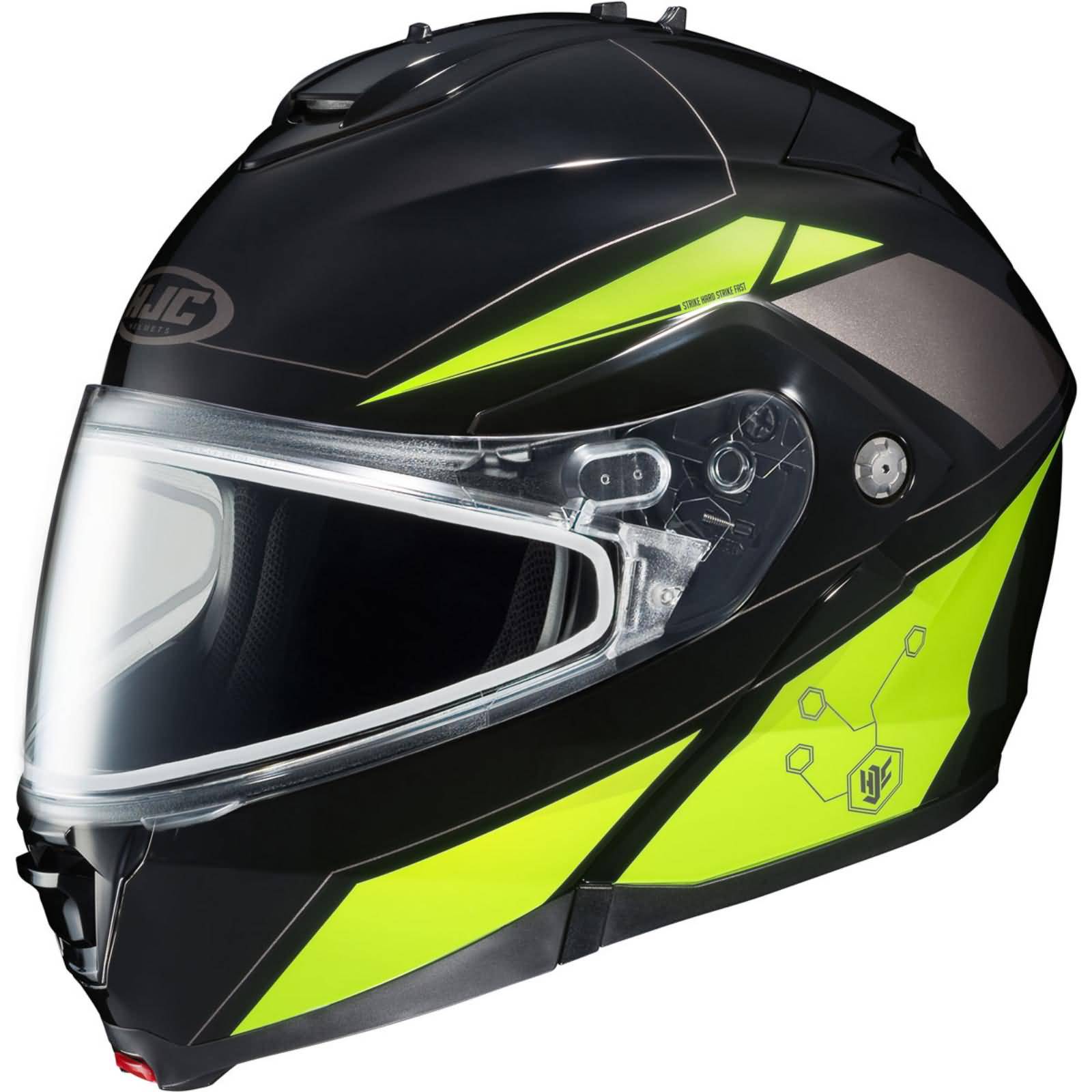 HJC Black-Yellow IS-Max 2 Motorcycle Helmet