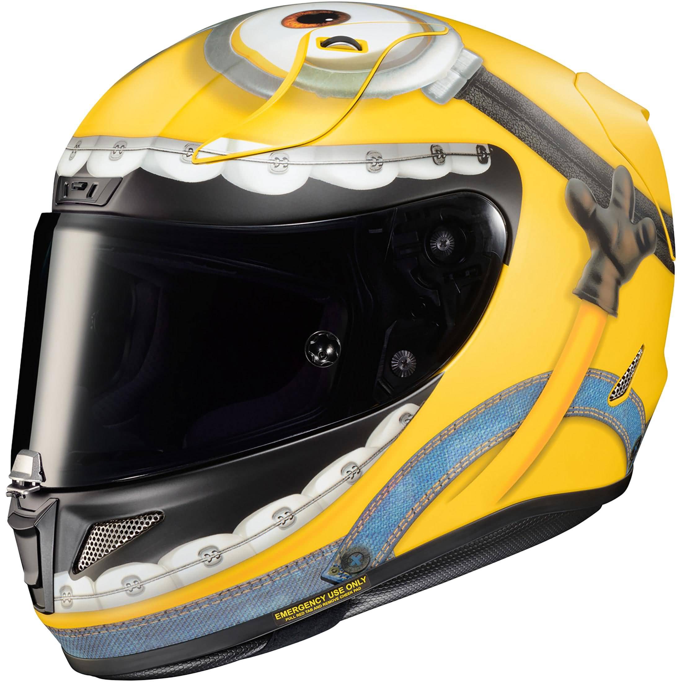 HJC RPHA 11 Pro Minions Adult Street Helmets-0803