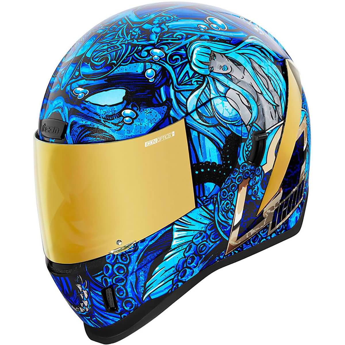 Icon Airform Ships Company Adult Street Helmets-0101