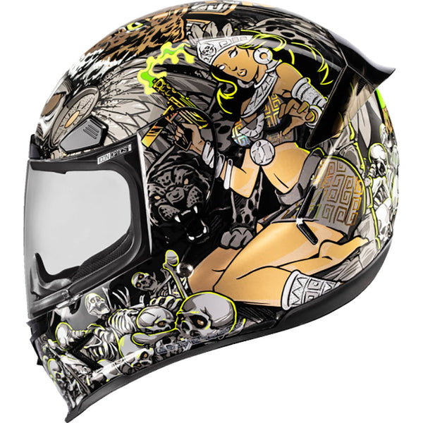 Icon Airframe Pro Aztec Nine Adult Street Helmets – Haustrom.com | Shop ...