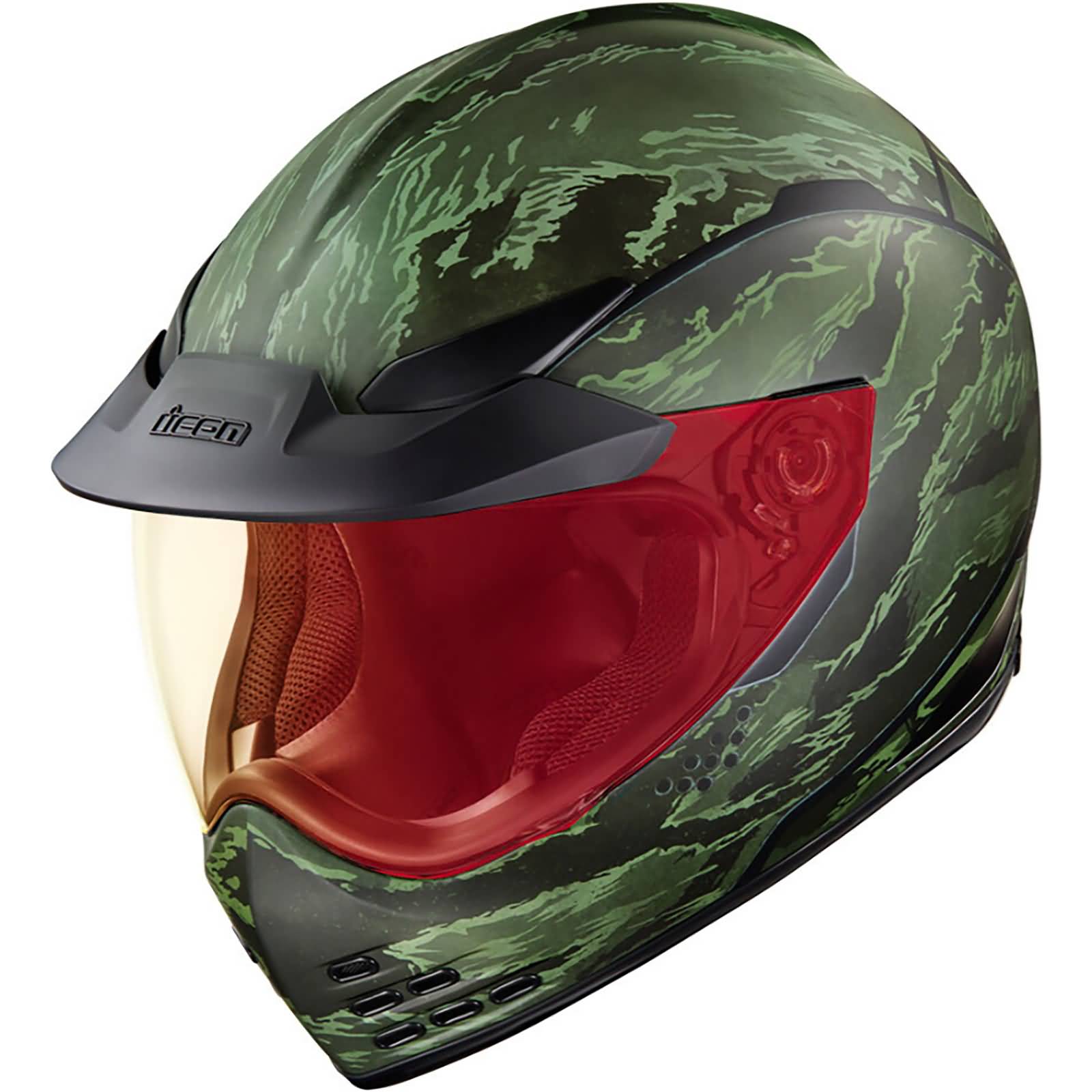 Icon Domain Tiger's Blood Adult Street Helmets-0101