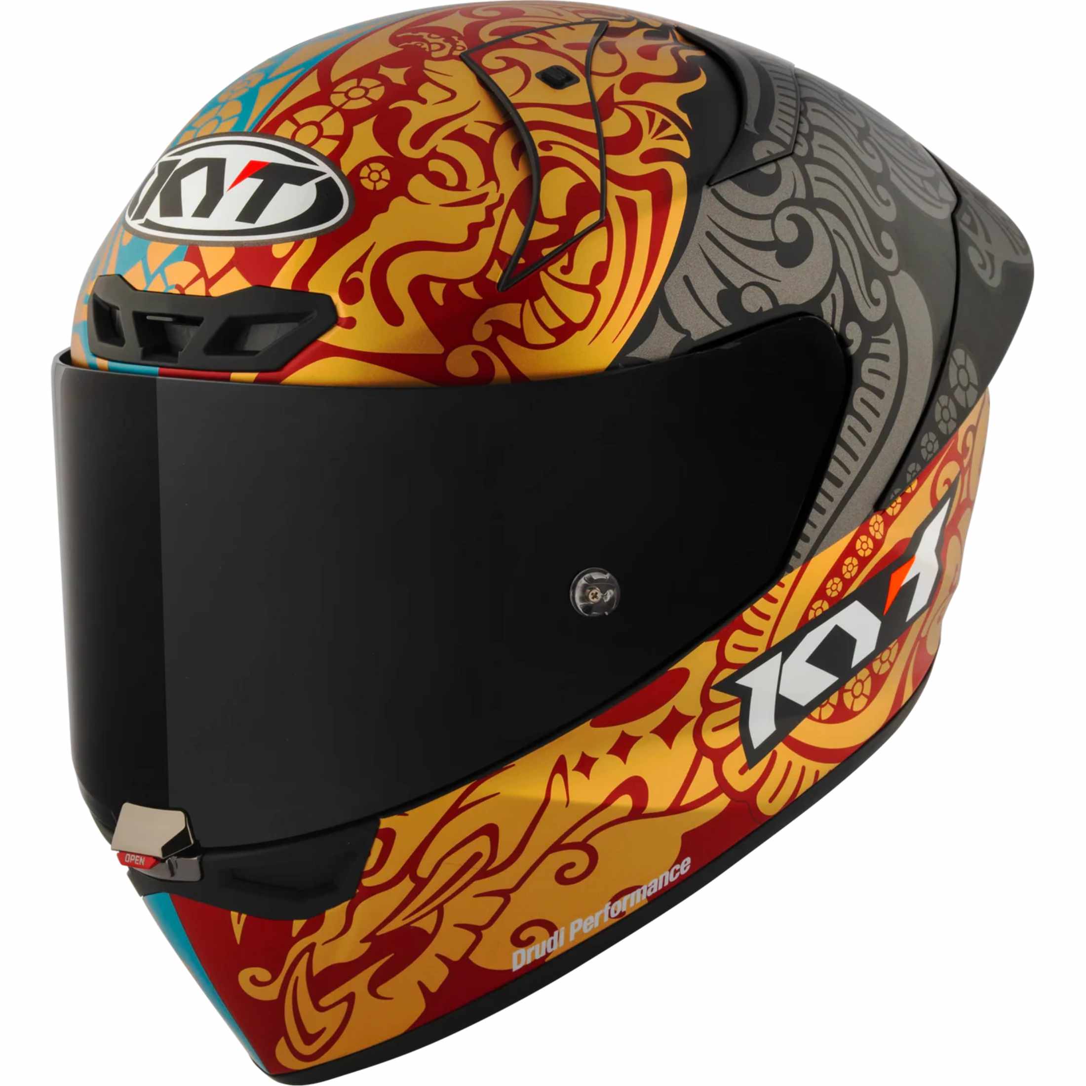 KYT KX-1 Race GP Replica Bastianini Indonesia 2023 Adult Street Helmets-YTKX0004.2