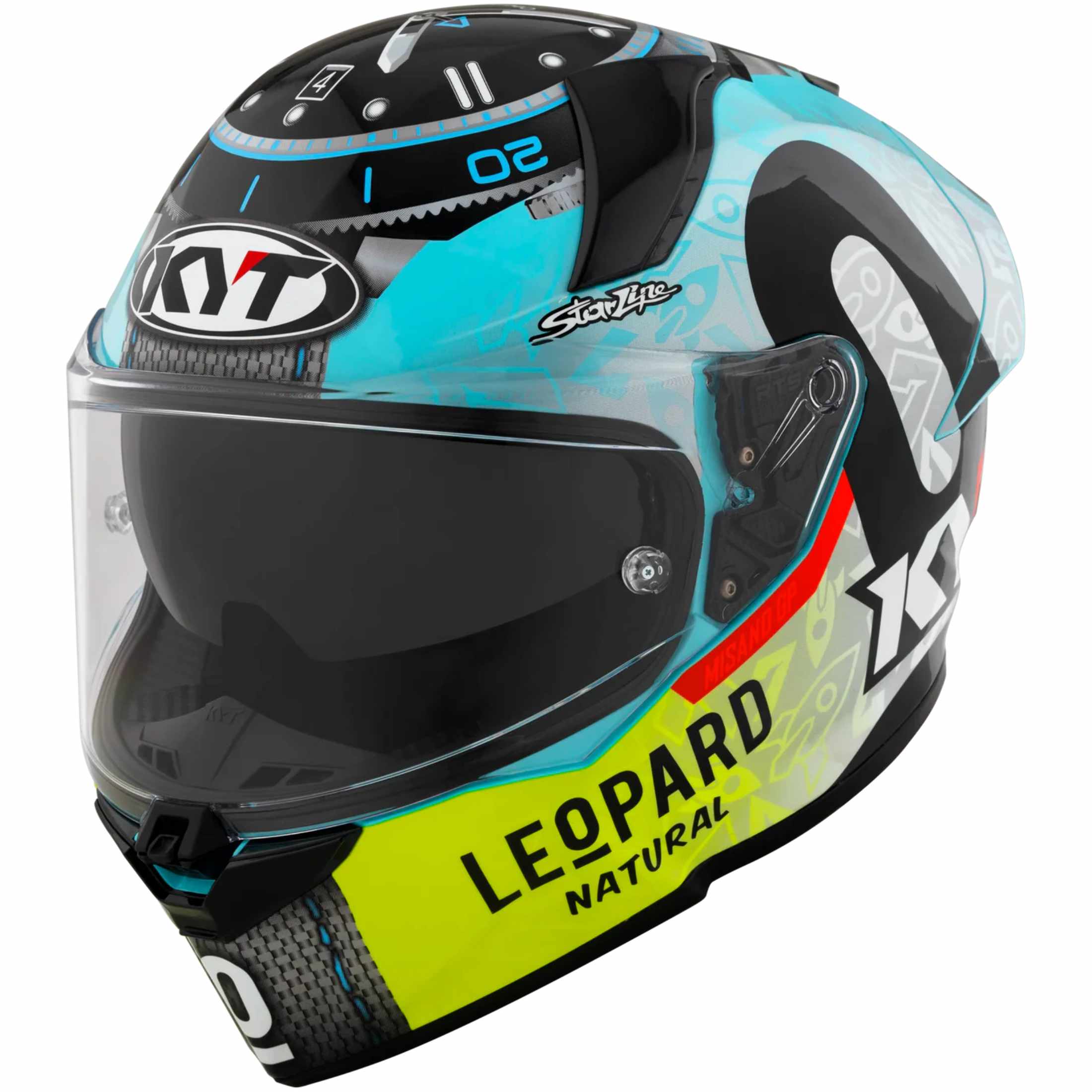 KYT R2R Replica Edition Foggia Misano 2022 Adult Street Helmets-Y6R20007.2