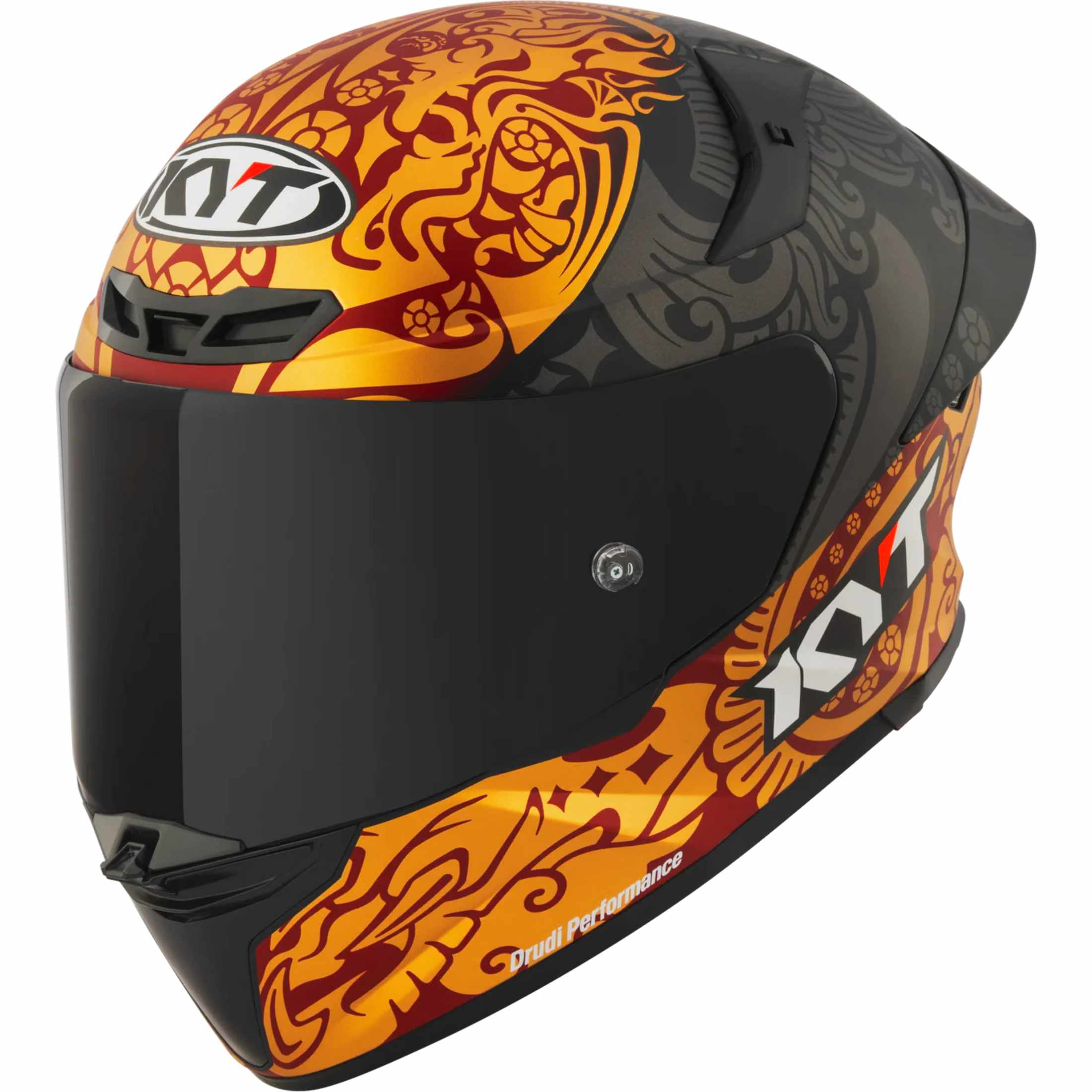 KYT TT-REVO Replica Edition Bastianini Indonesia 2024 Replica Adult Street Helmets-YTTR0039.2