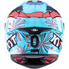 KYT TT-REVO Special Editions Leopard Americas Replica Adult Street Helmets