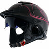LS2 Rebellion Wheels & Wings Half Adult Cruiser Helmets