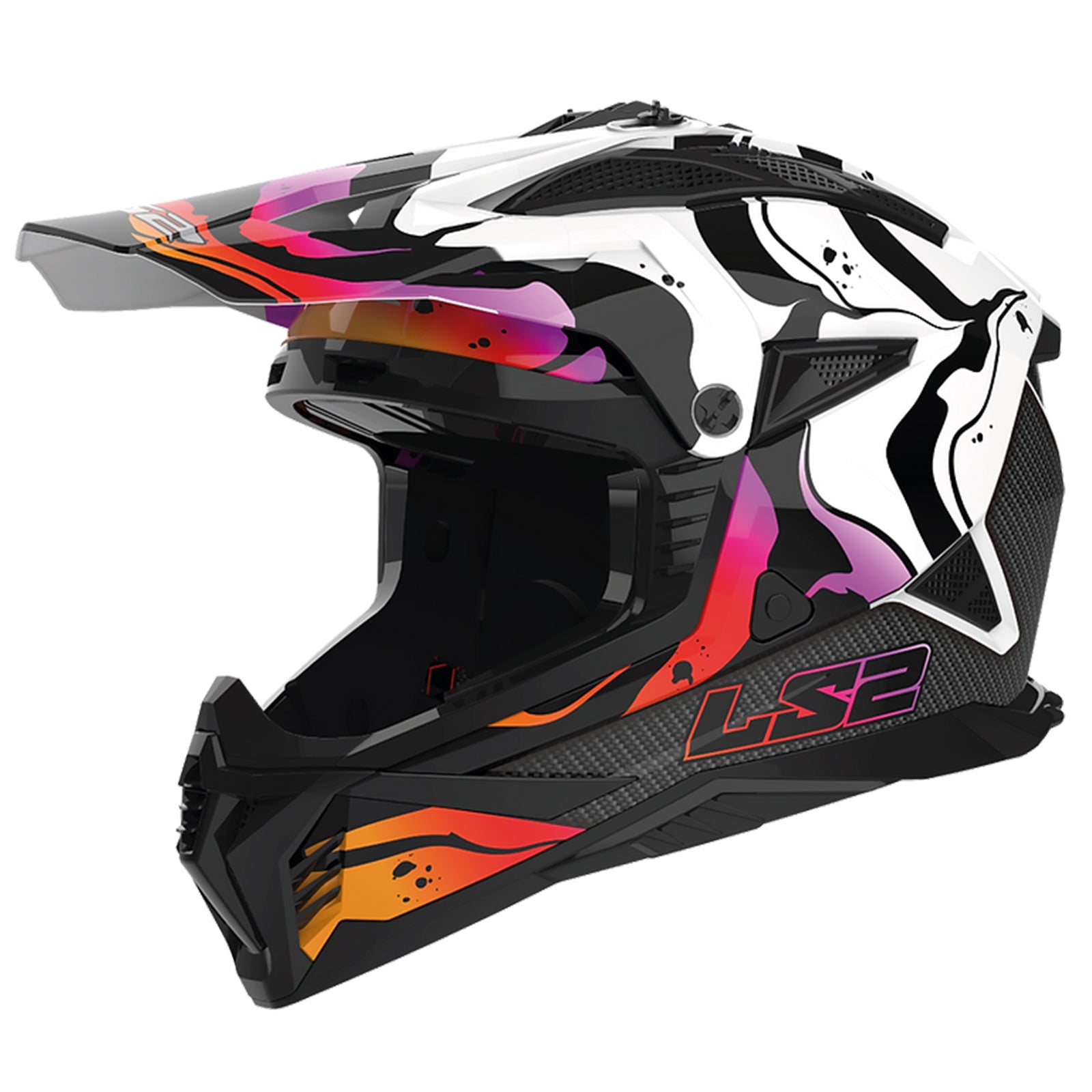 LS2 Gate II Wash Adult Off-Road Helmets-708
