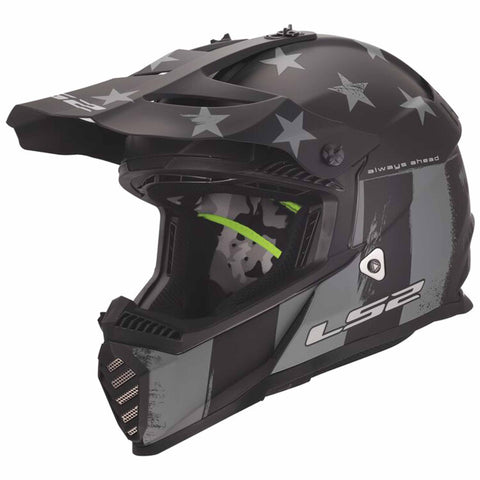 LS2 Gate II Battle Scar Youth Off-Road Helmets