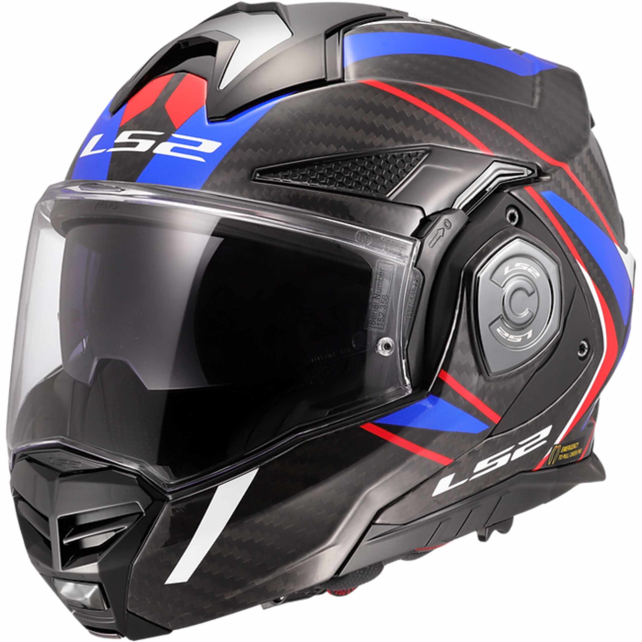 LS2 Advant X Carbon Future II Modular Adult Street Helmets-901