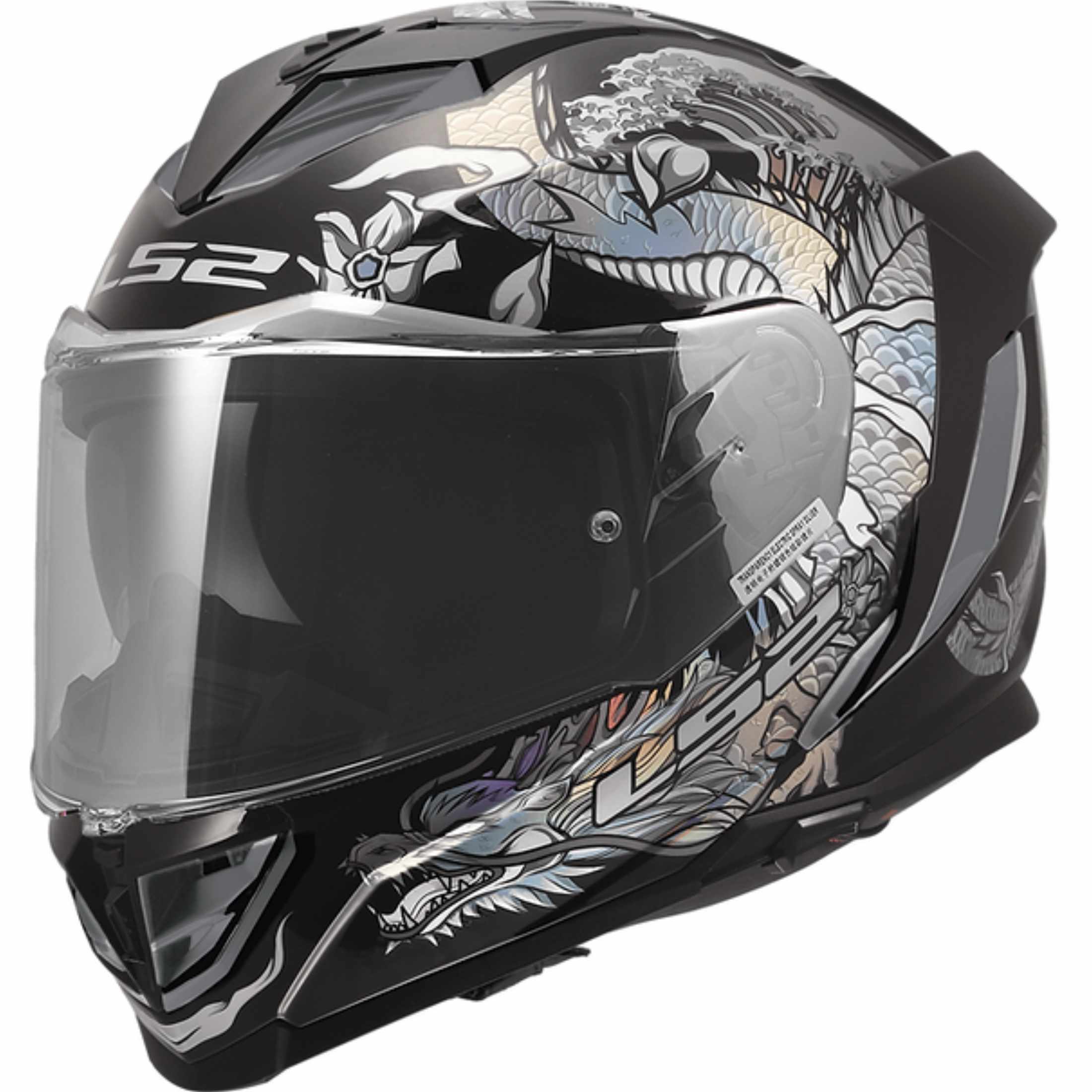 LS2 Assault III Warrior Adult Street Helmets-818