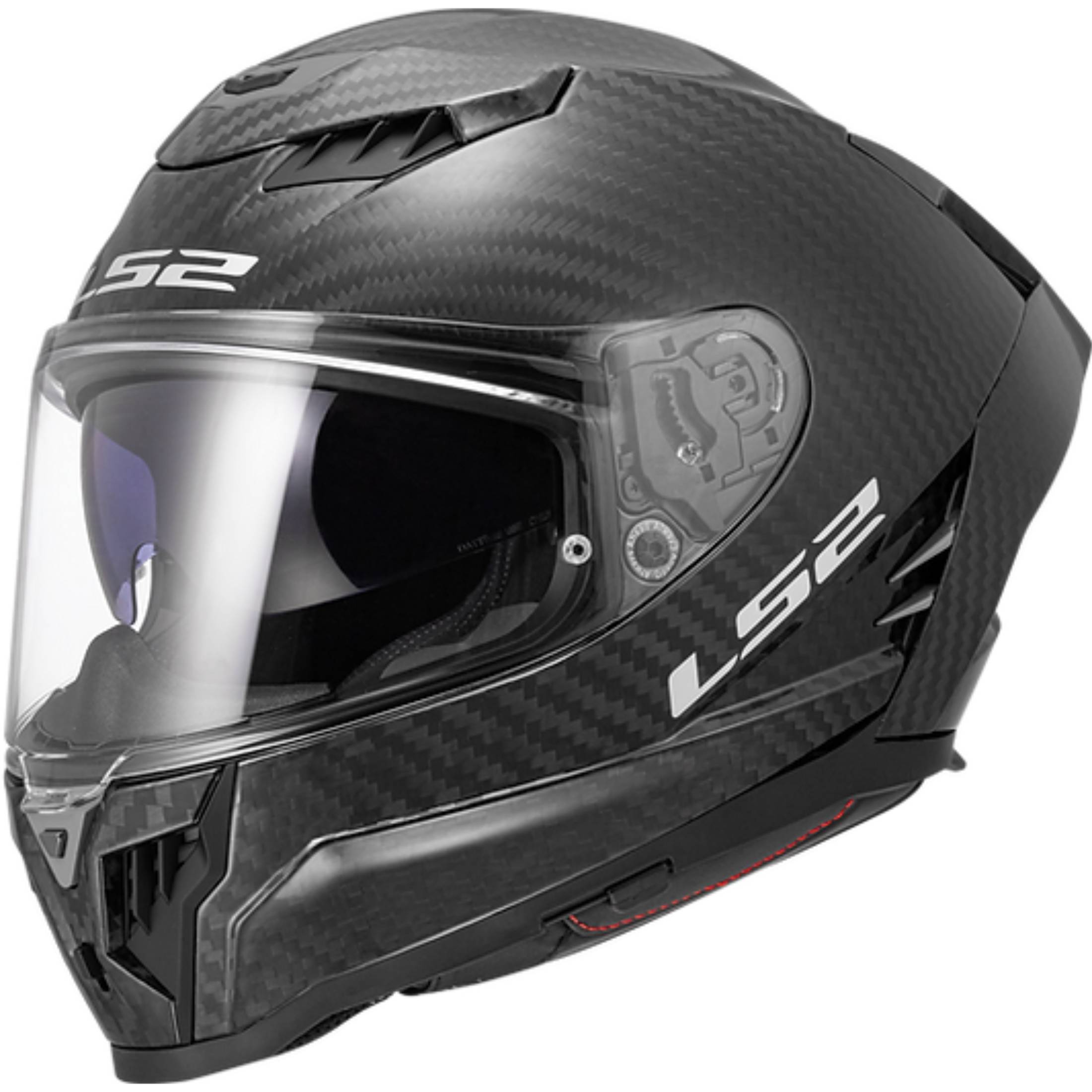 LS2 Dragon Carbon Solid Adult Street Helmets-807