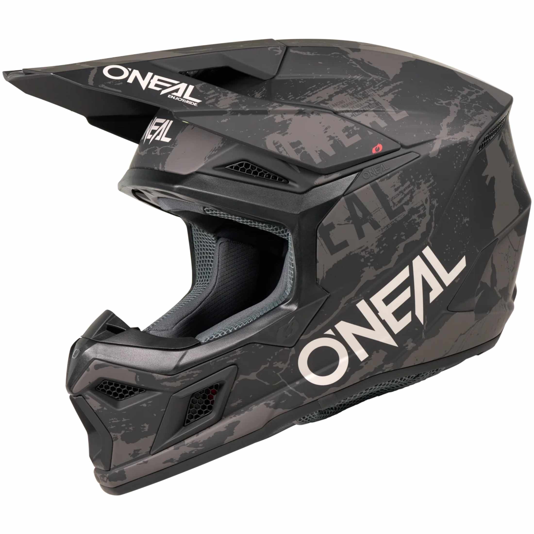 O'Neal 3 SRS Acid Adult Off-Road Helmets-0625