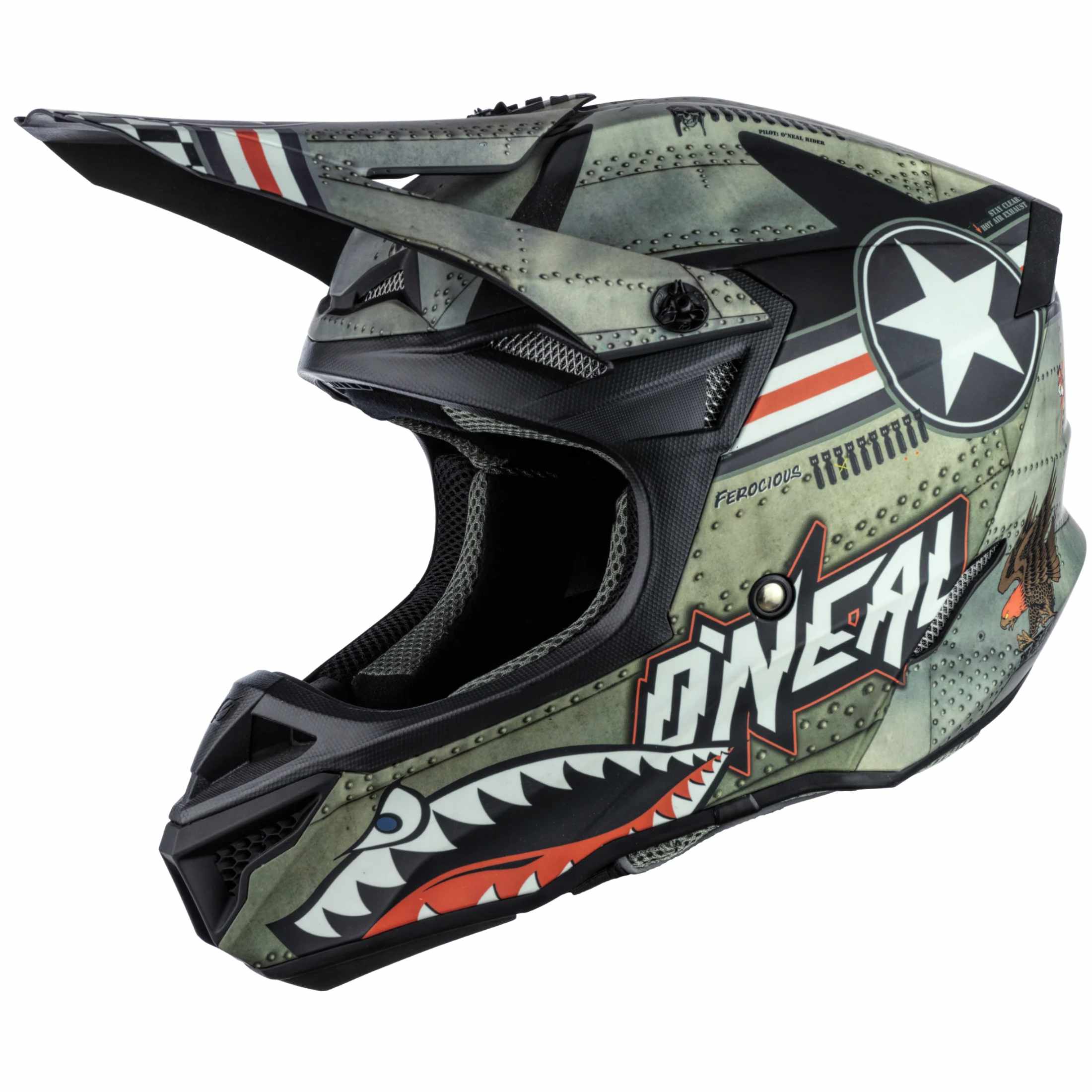 O'Neal 5 SRS Wingman Adult Off-Road Helmets-0628