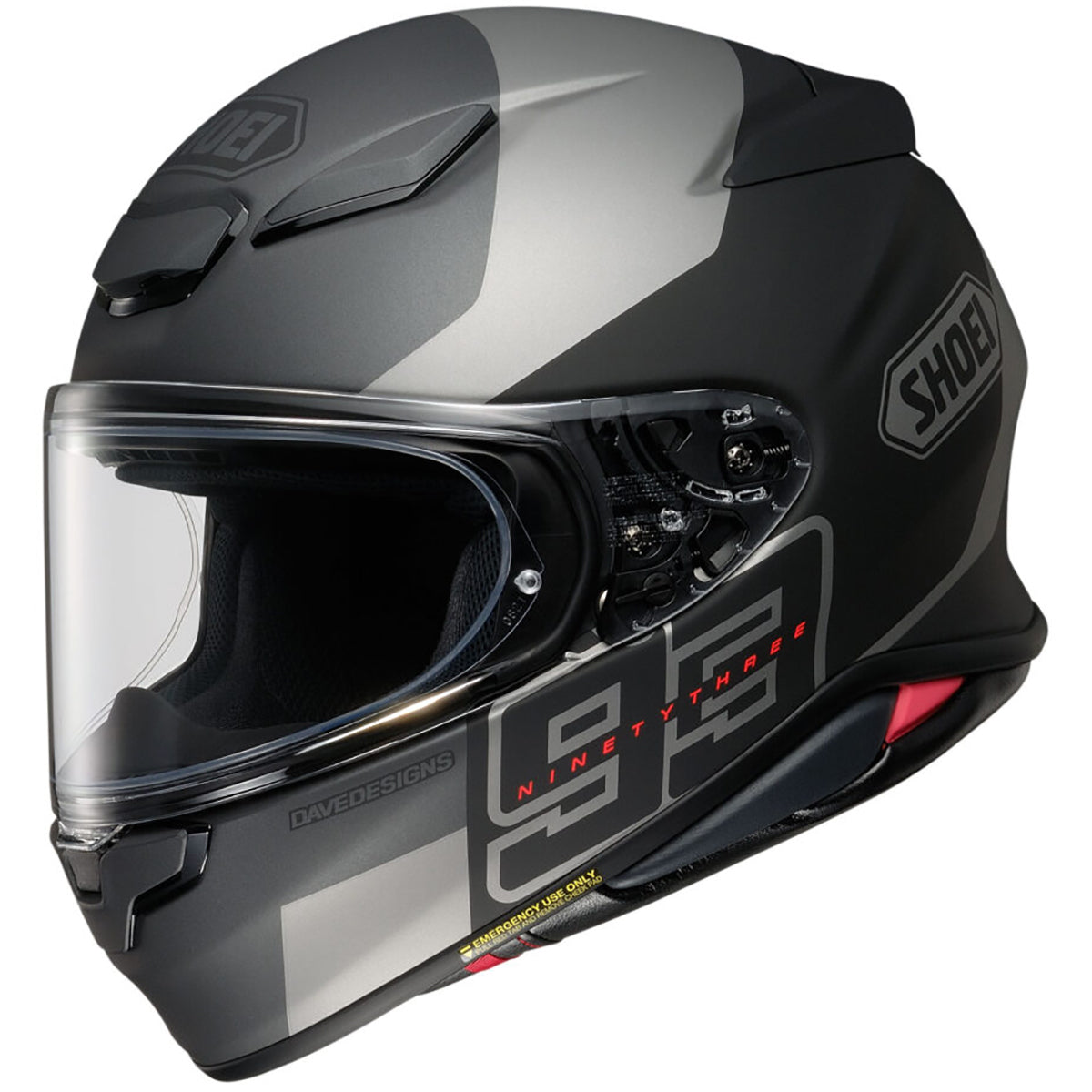 Shoei RF-1400 MM93 Rush Adult Street Helmets-0101
