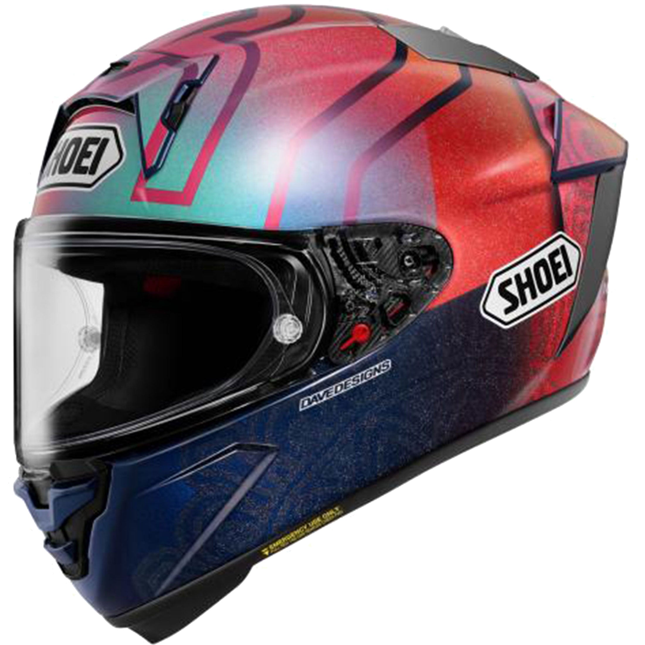 Shoei X-Fifteen Marquez Holi Adult Street Helmets-0105