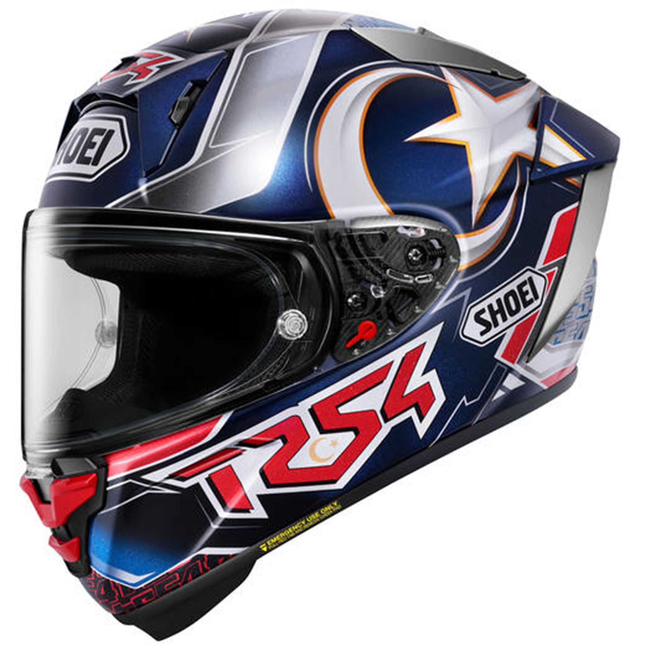 Shoei X-Fifteen Toprak Adult Street He-0105