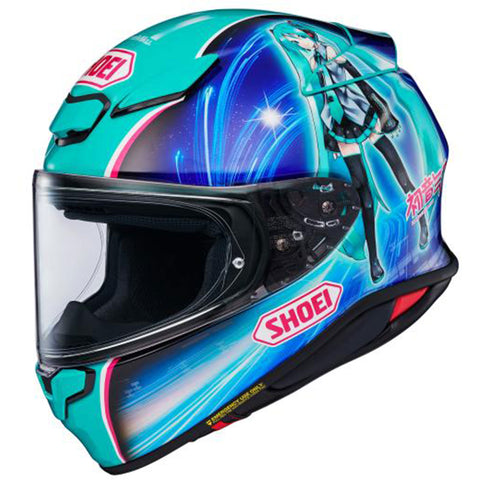 Shoei RF-1400 Hatsune Miku Adult Street Helmets
