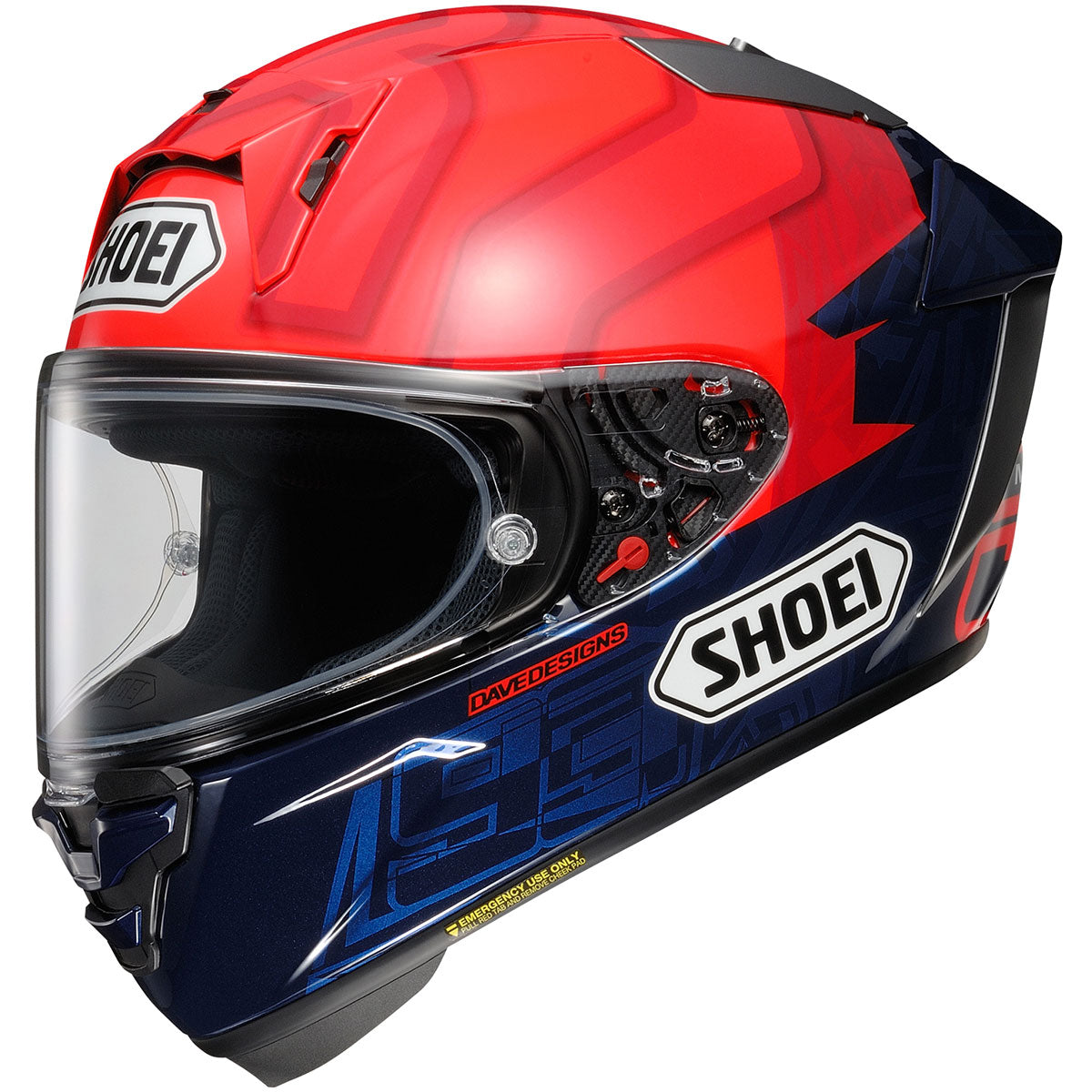 Shoei X-15 Marquez 7 Adult Street Helmets-0105