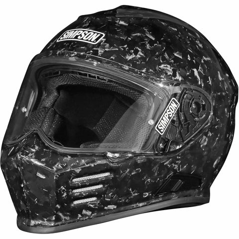 Simpson Ghost Bandit Forged Carbon Adult Street Helmets