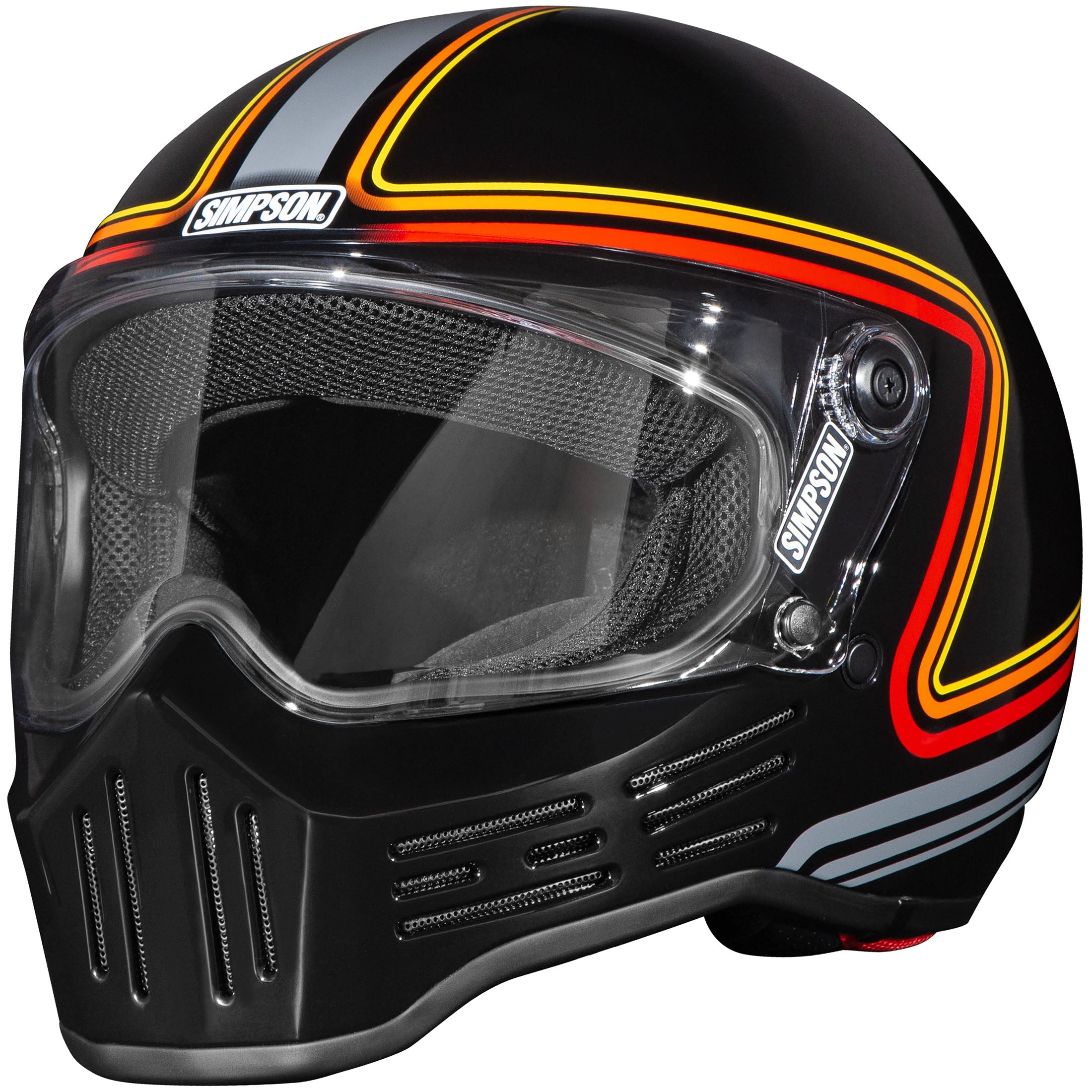 Simpson M30 Bandit Slipline Adult Street Helmets-M30SLIPXS