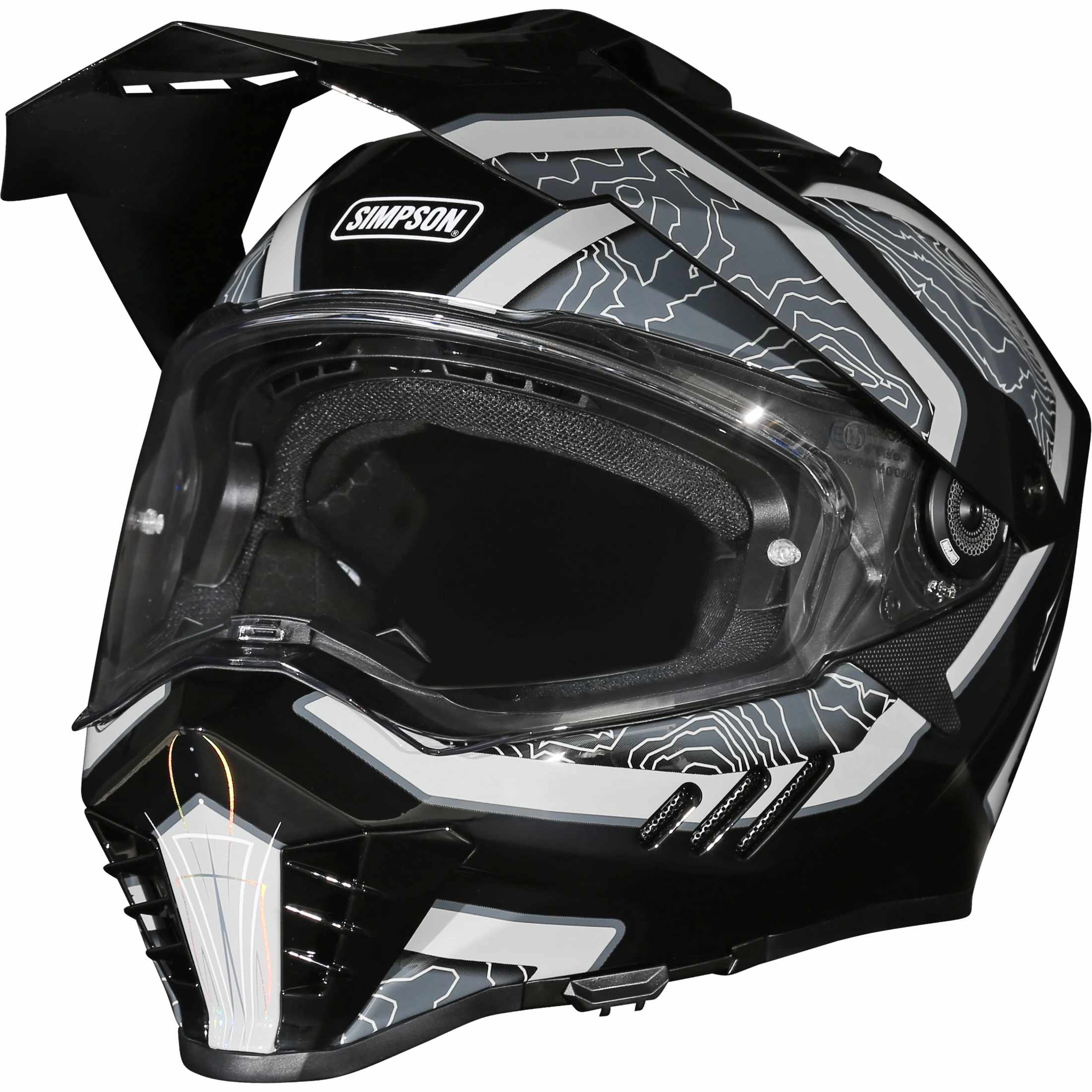 Simpson Xcursion Bandit Summit Adult Off-Road Helmets-XBS2XS