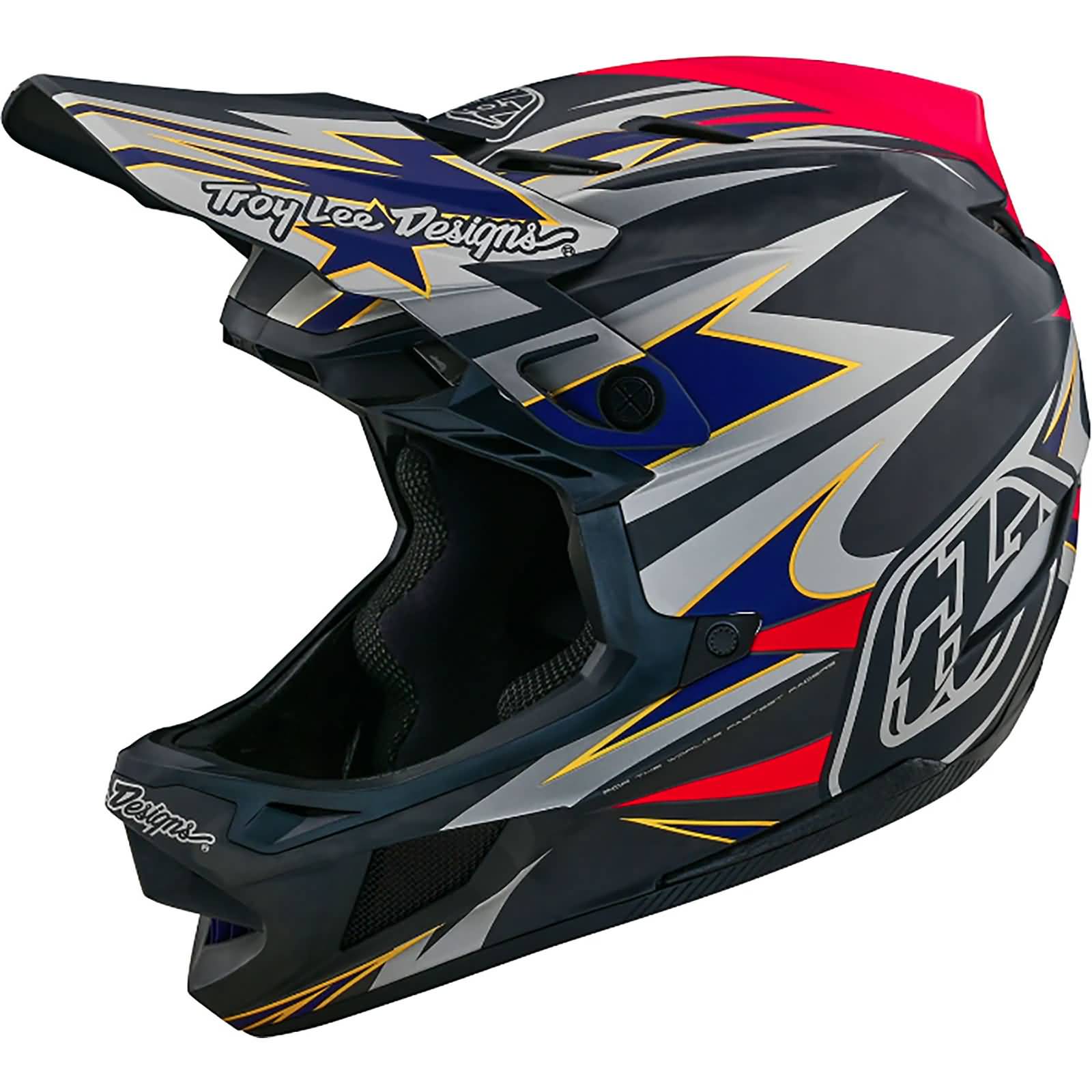 Troy Lee Designs D4 Carbon Inferno MIPS Adult MTB Helmets-139943001