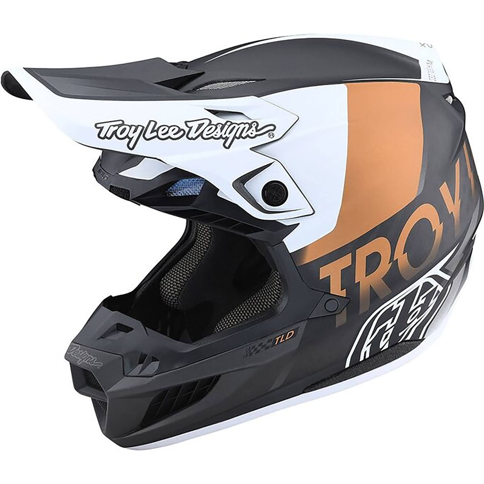 Troy Lee Designs 2022 SE5 Carbon Qualifier Adult Off-Road Helmets-171559004