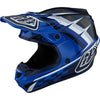 Troy Lee Designs SE4 Polyacrylite Warped MIPS Adult Off-Road Helmets (Brand New)