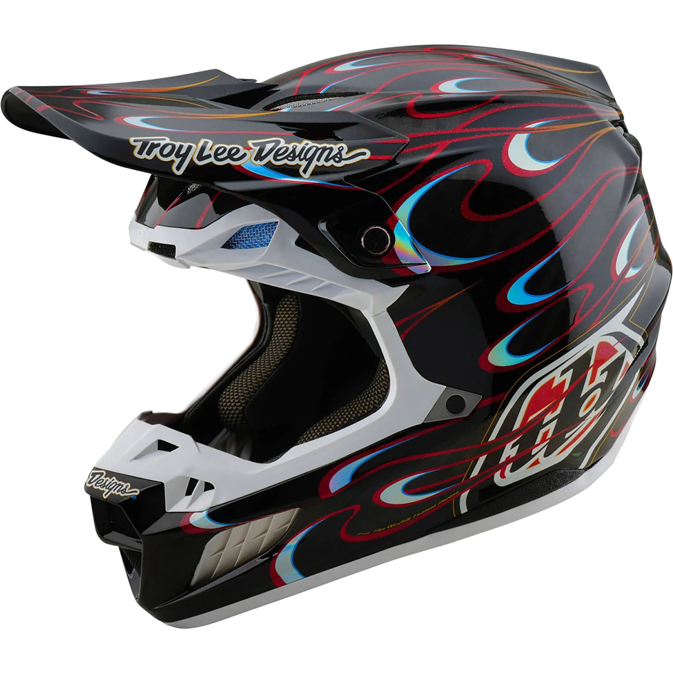 Troy Lee Designs SE5 Carbon Torched MIPS Adult Off-Road Helmets-171212001