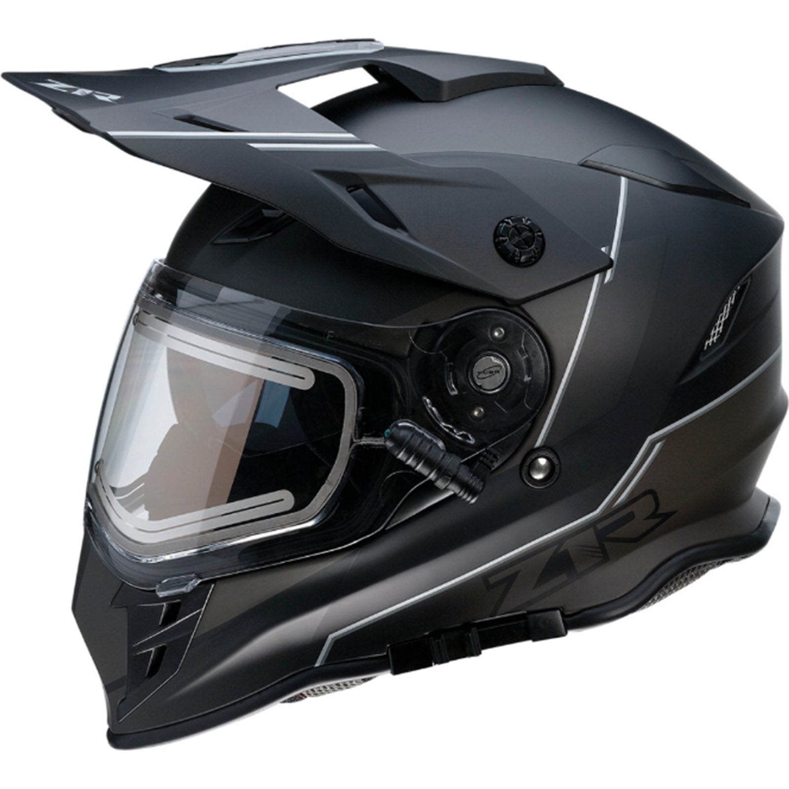 Z1R Range Bladestorm Dual Pane Electric Adult Snow Helmets-0101