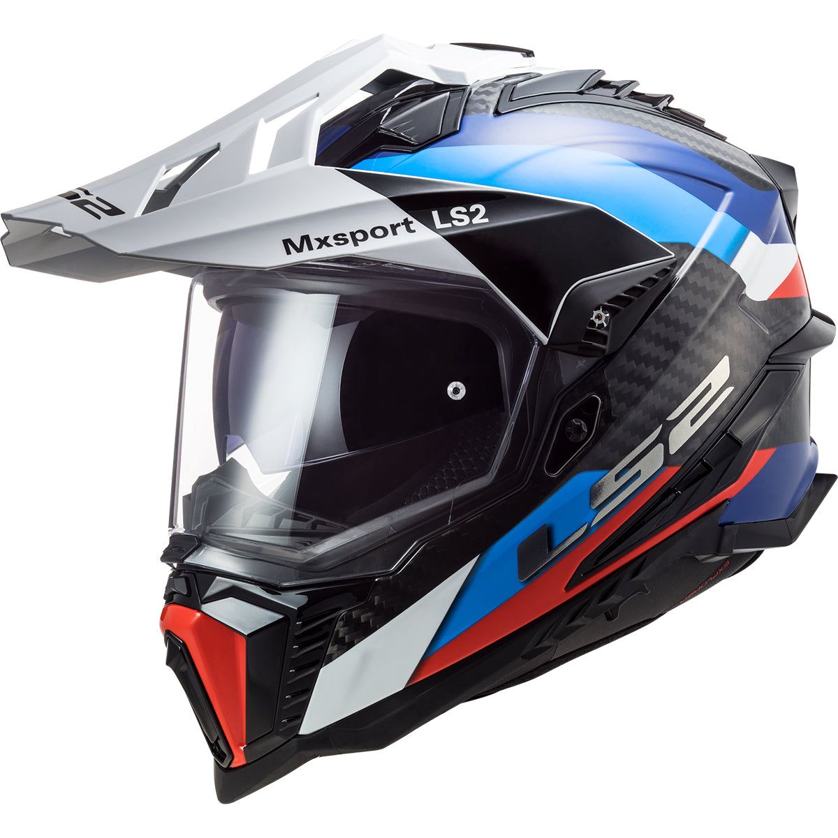 LS2 Explorer Carbon Frontier Adventure Adult Off-Road Helm-701
